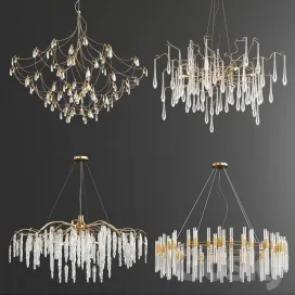 Four exclusive chandelier collection